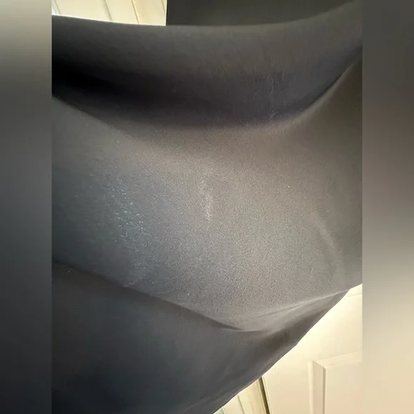 Rosamosario 100% Silk Crepe Palazzo Trousers Black Silk Palazzo Pajama Pant - Picture 10 of 14